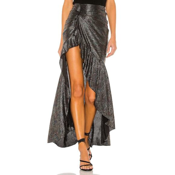 House Of Harlow 1960 Lilou Skirt Noir Multi - XS